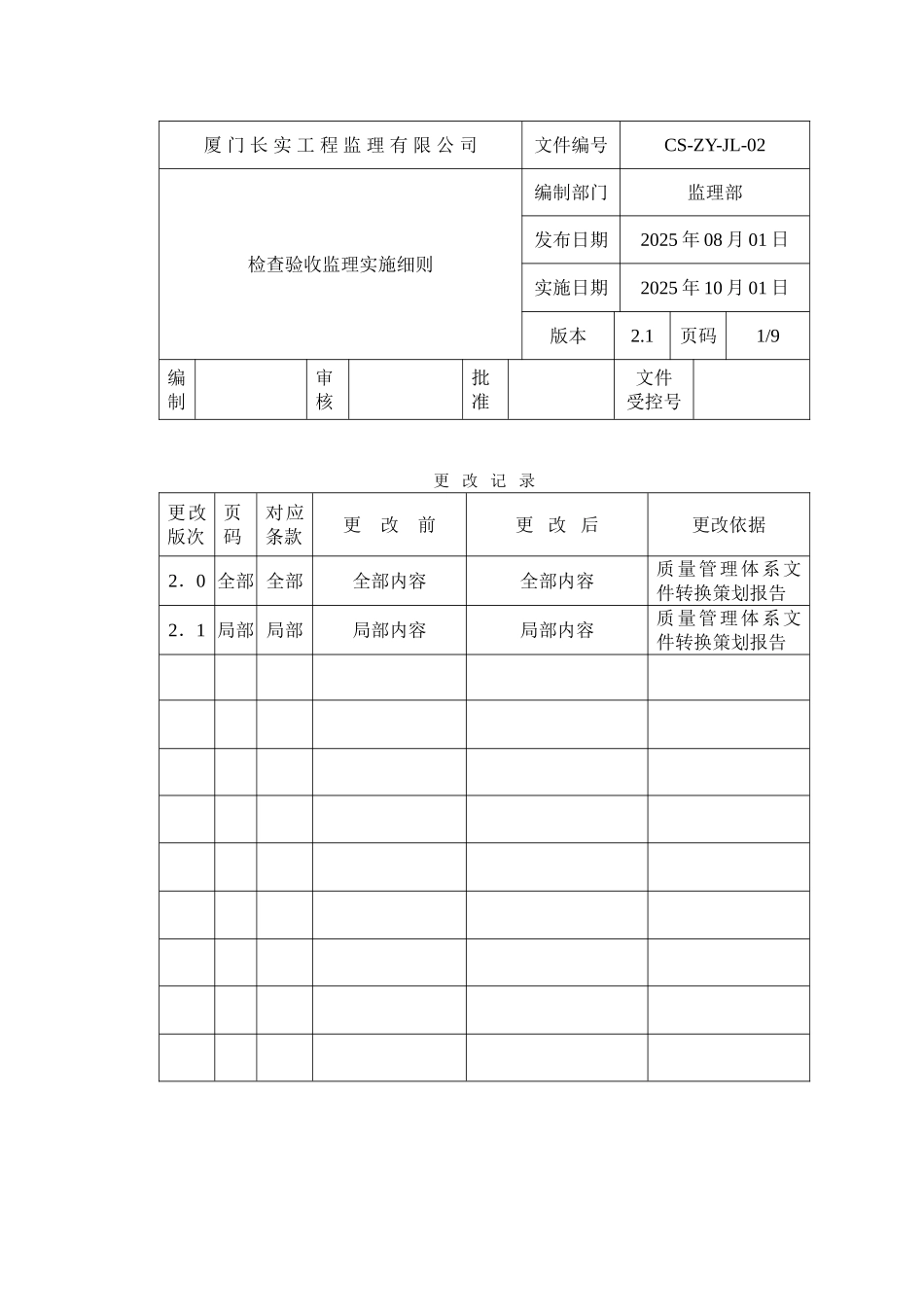 安全监理规划表格_第1页