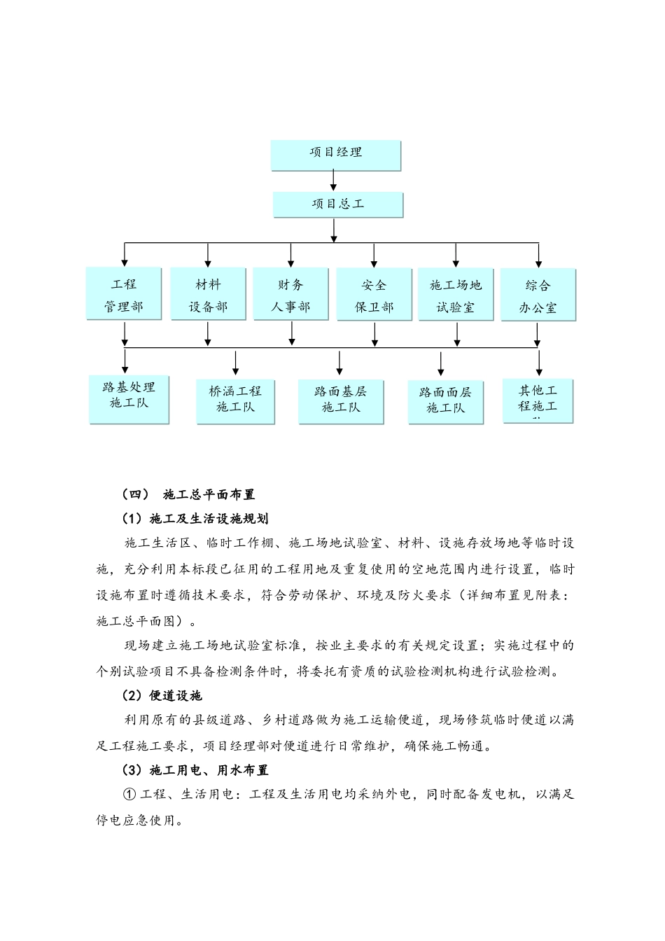完整的旧路改造施工程施工组织设计_第3页