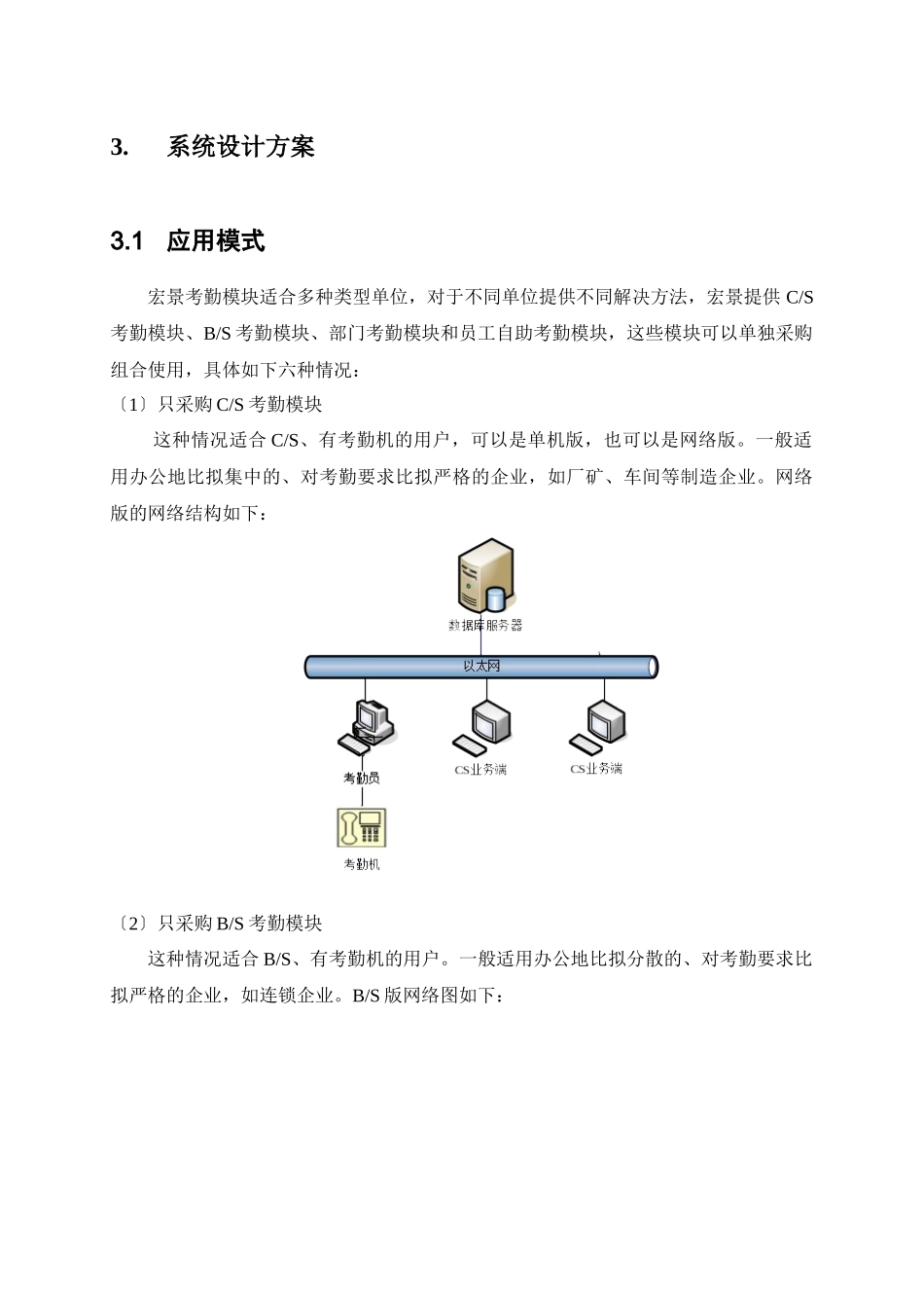 宏景软件考勤管理解决方案_第2页