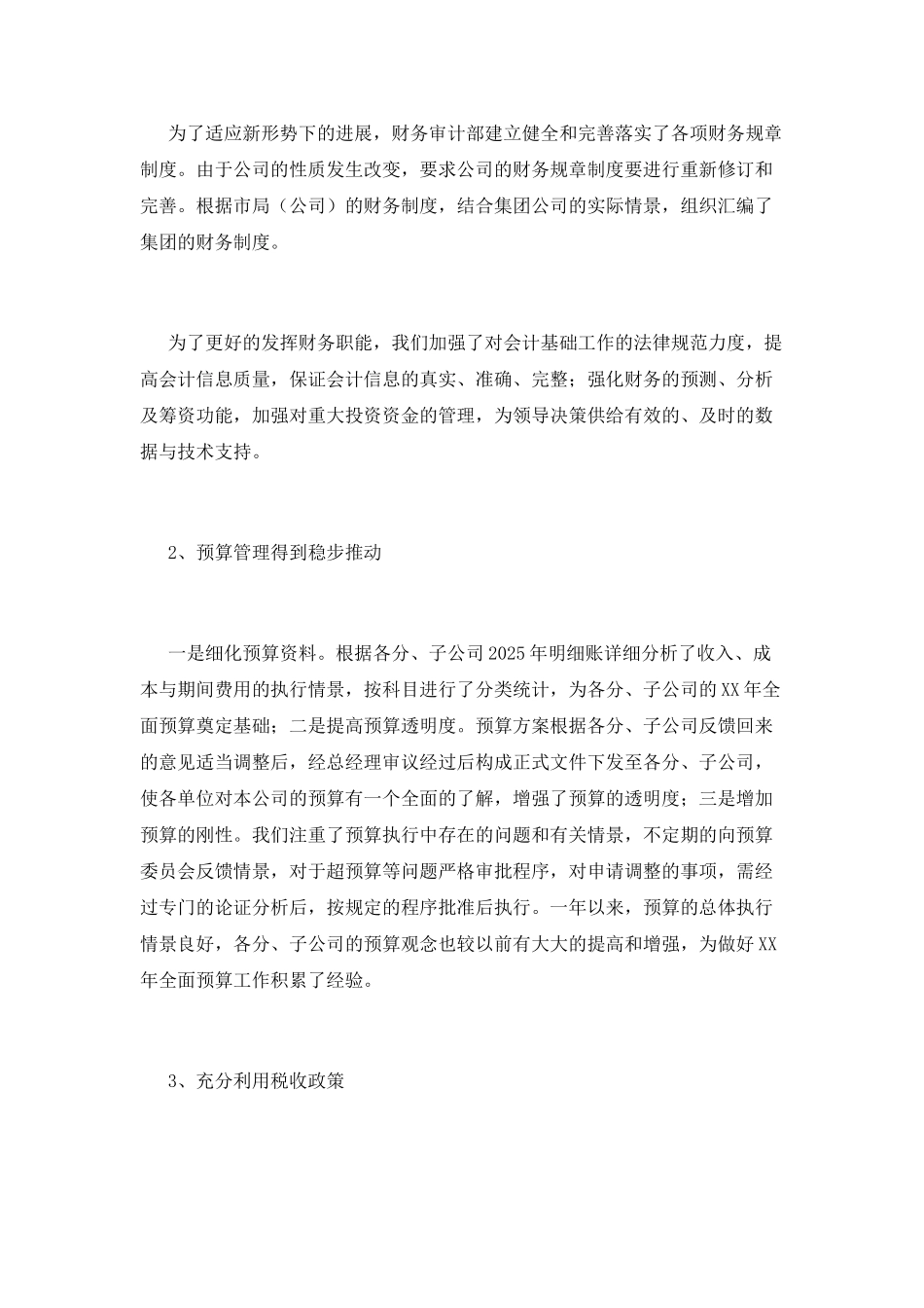 审计人员工作总结_第2页