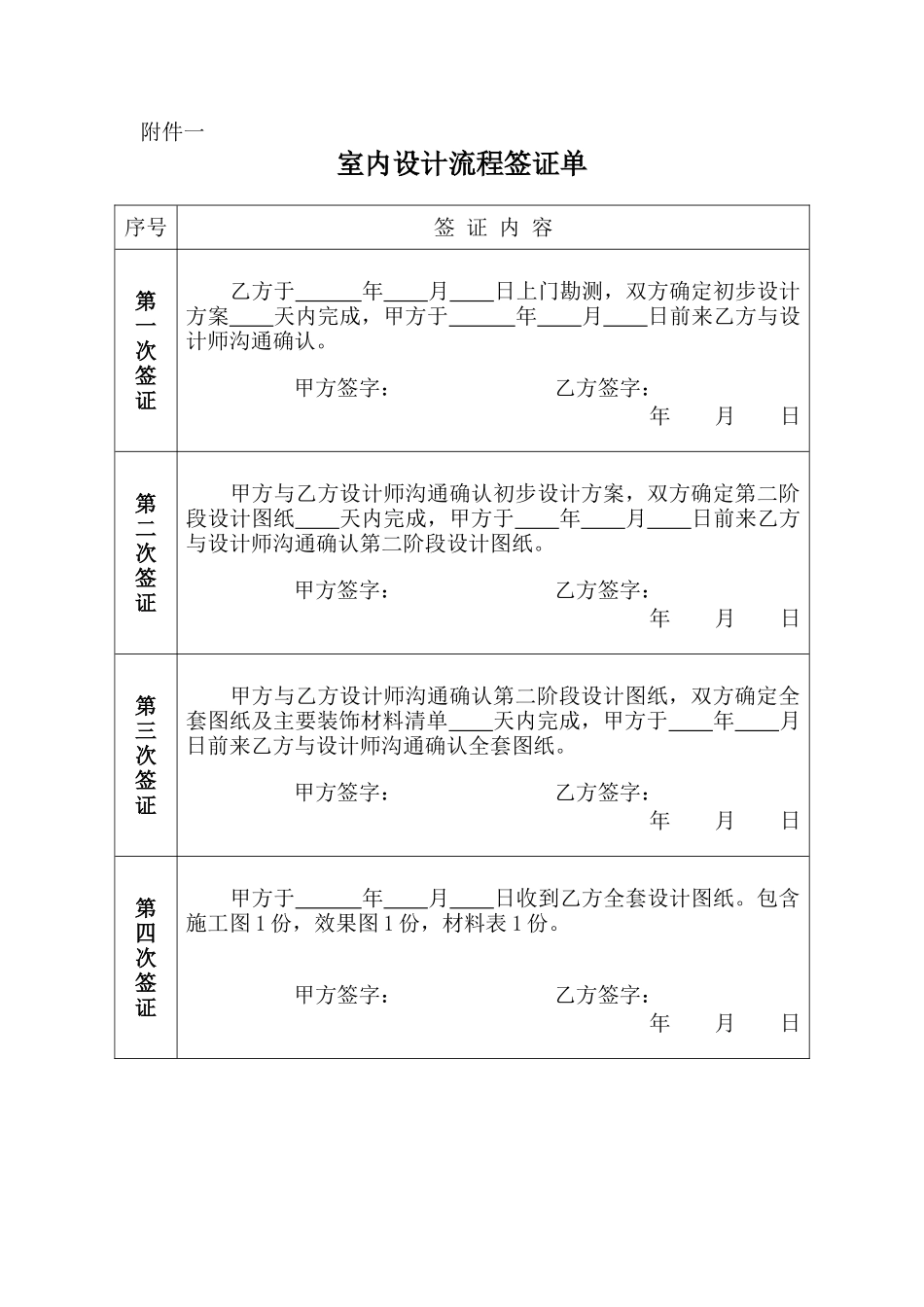 室内装修设计合同范本(版)_第3页