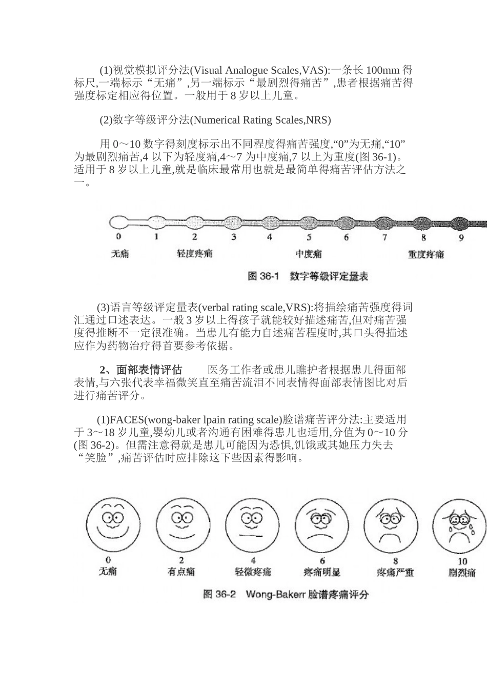 小儿术后镇痛专家共识_第2页