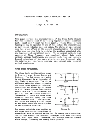 小功率开关稳压电源设计翻译