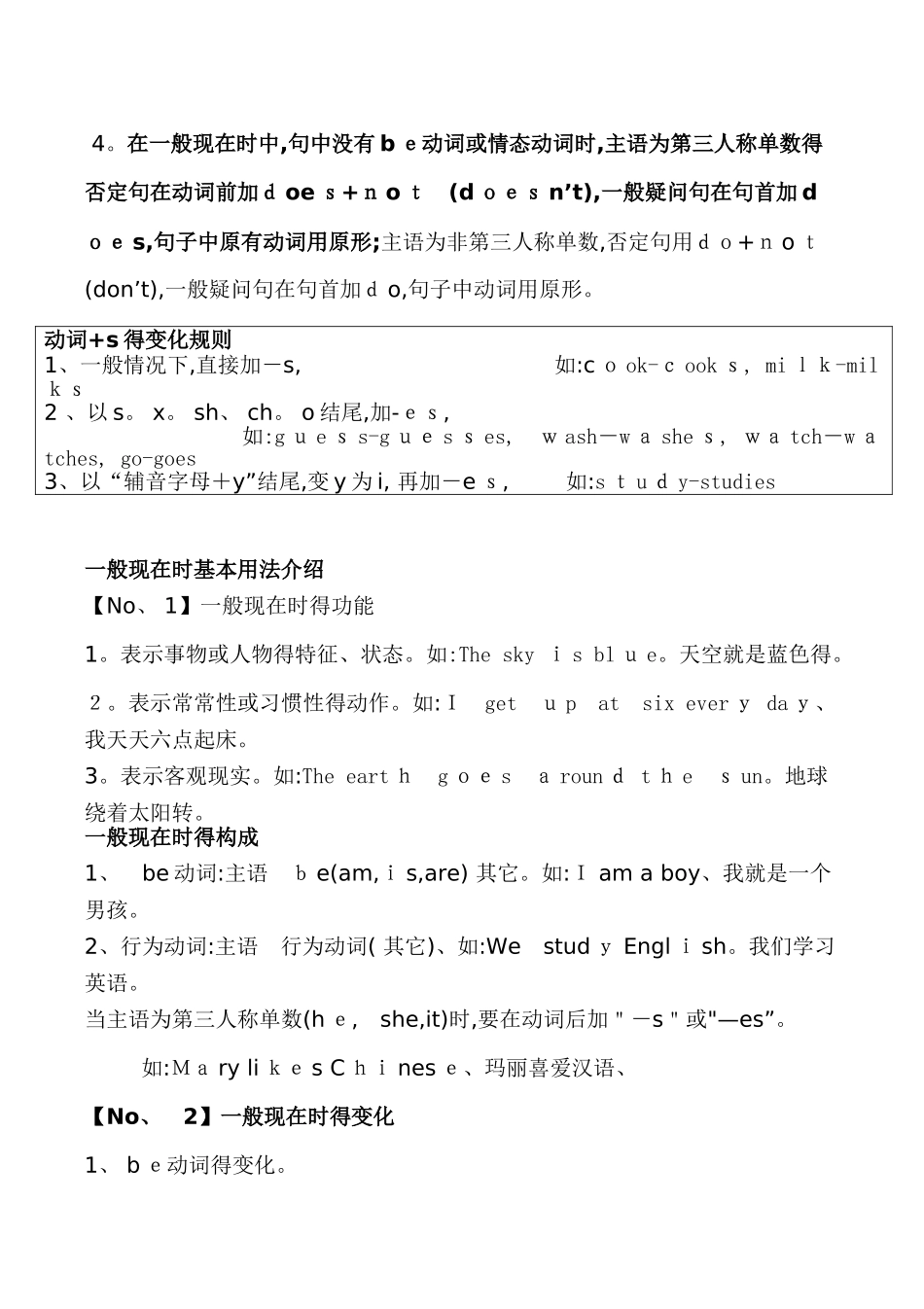 小升初英语知识点归纳总结_第2页