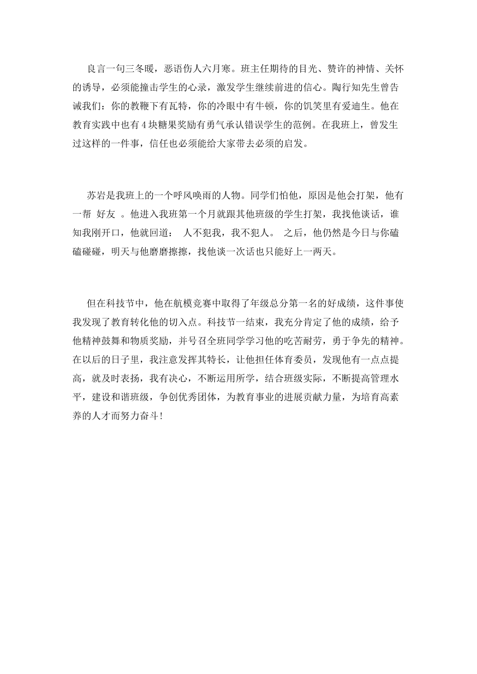 小学少先队工作总结(十八)_第3页