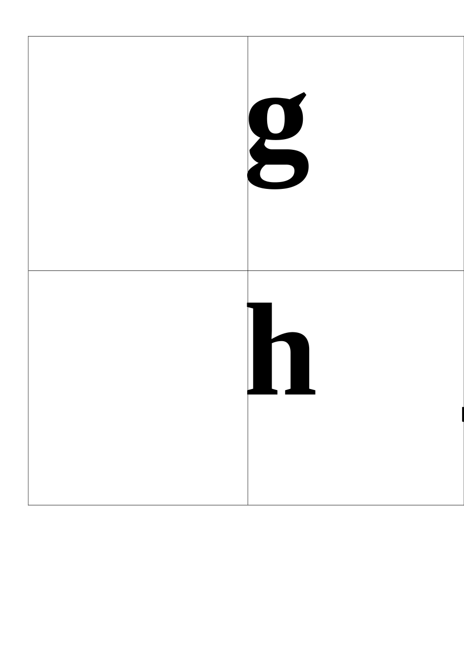 小学汉语拼音字母表word打印版_第3页