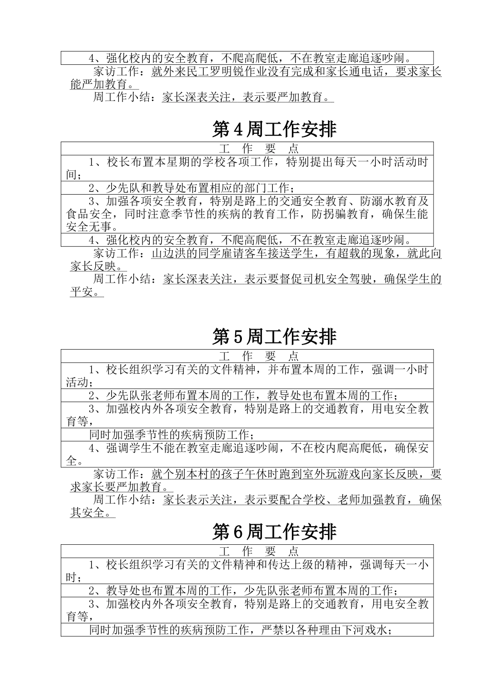 小学班主任工作手册(很全)_第3页