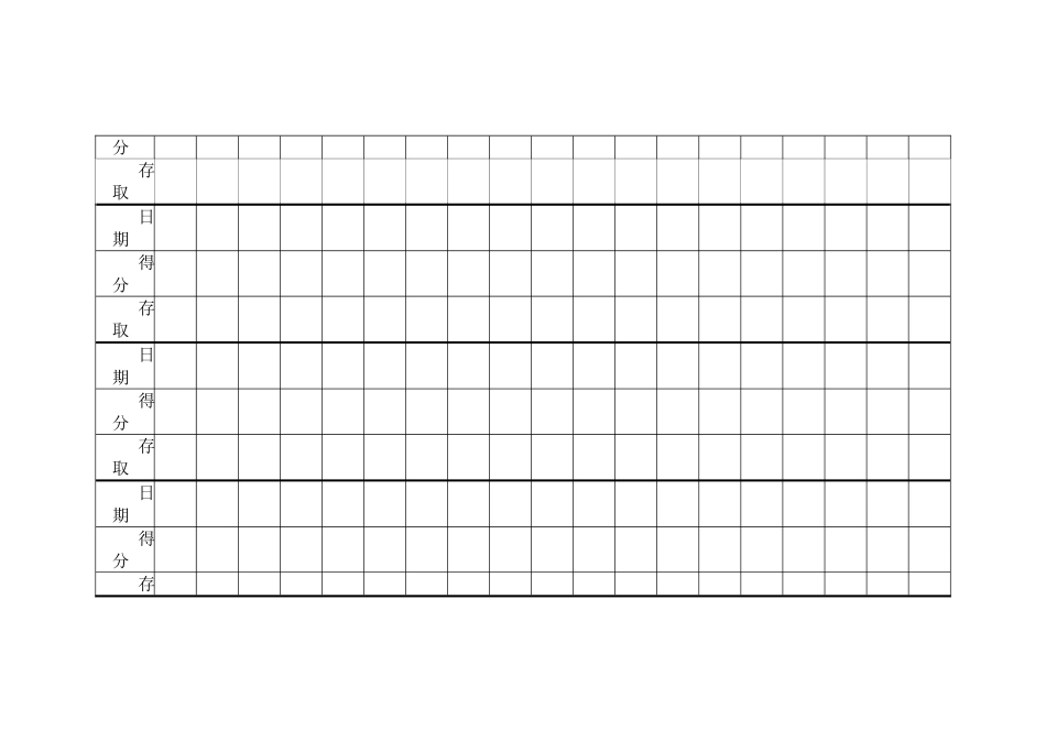 小学生作业完成情况积分表_第2页
