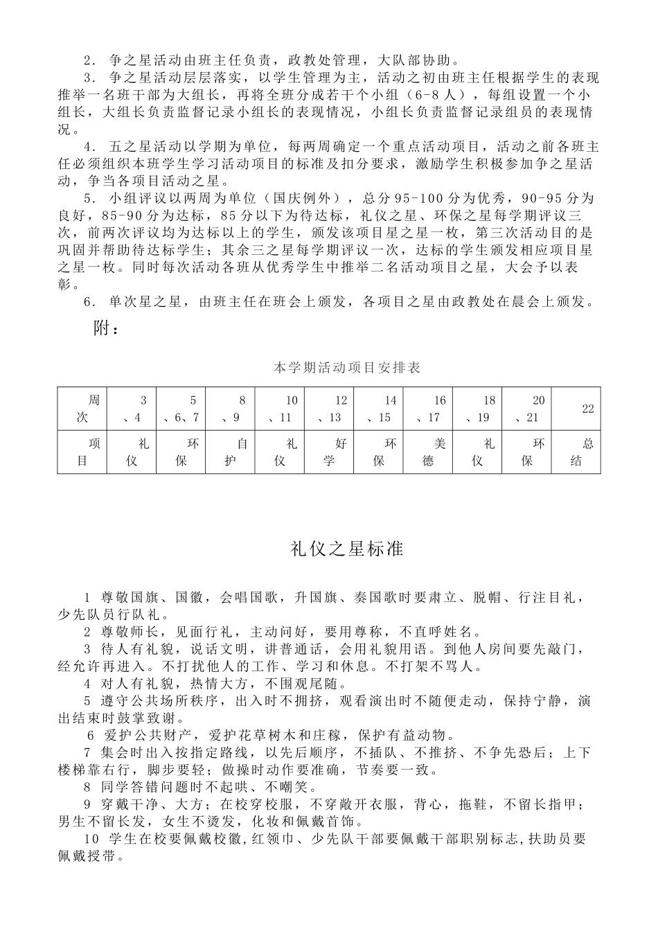 小学生日常行为规范记录本_第3页