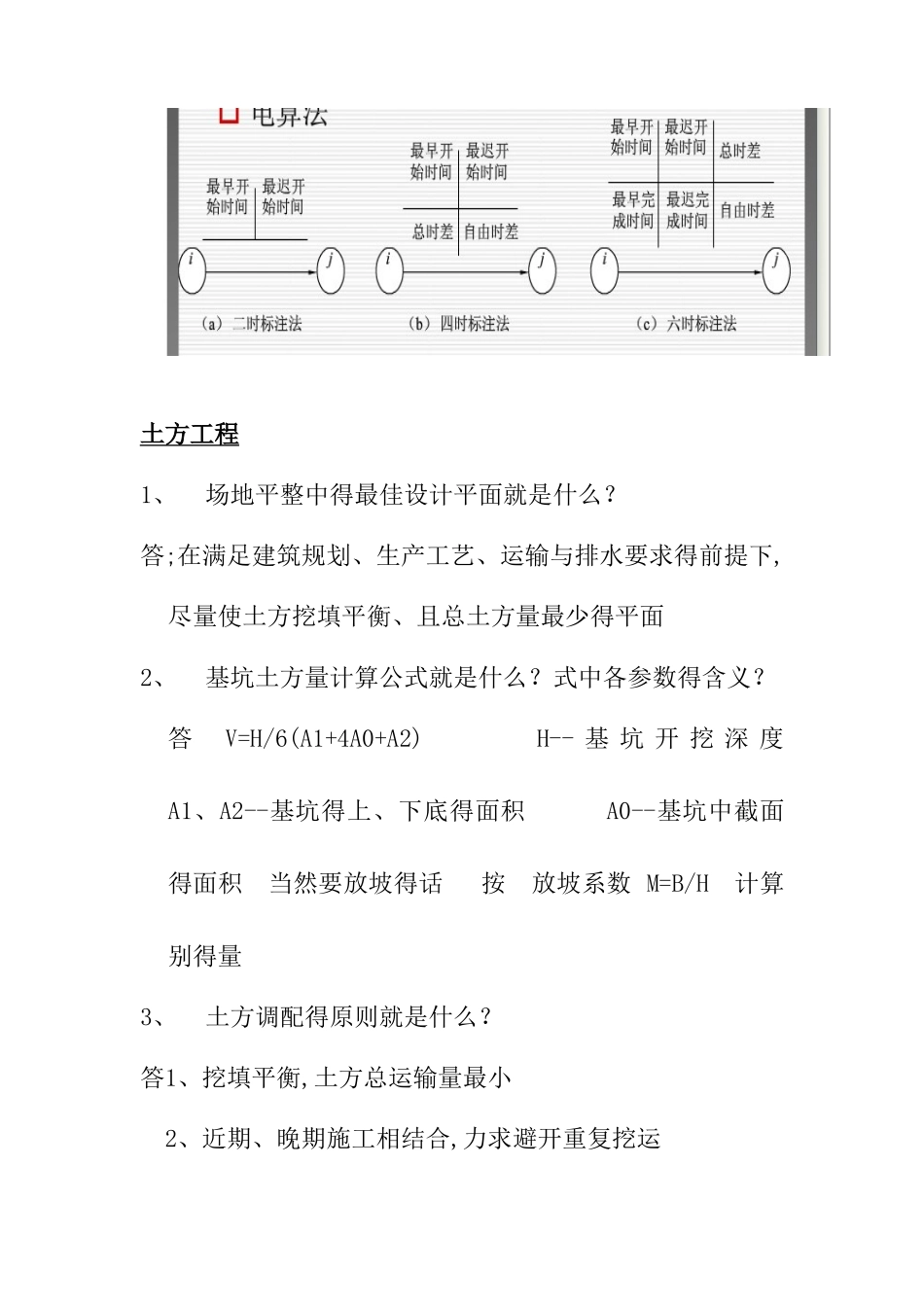岩土工程施工试题及答案_第1页