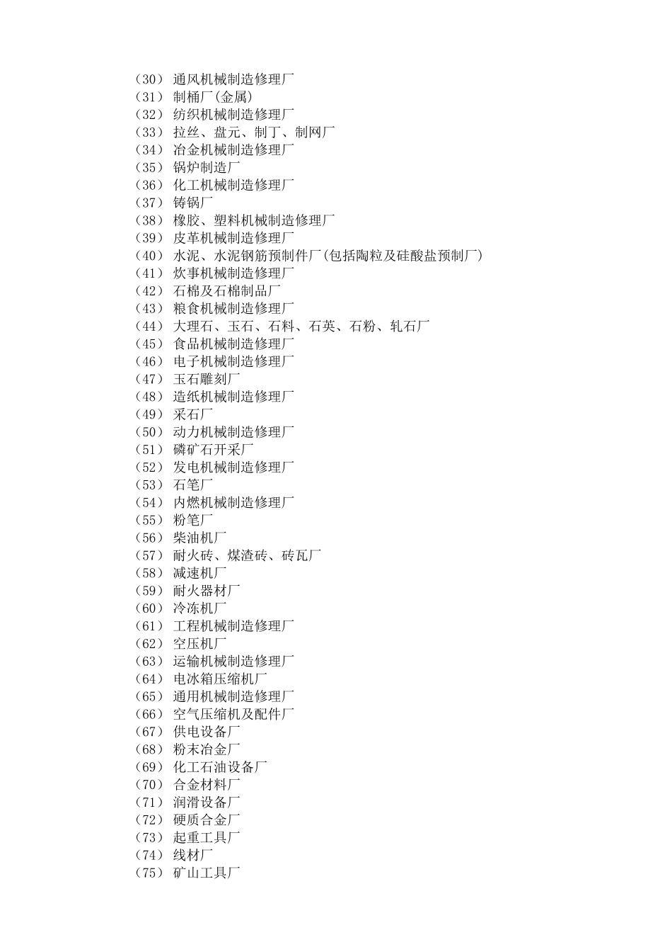 工业行业等级表_第2页