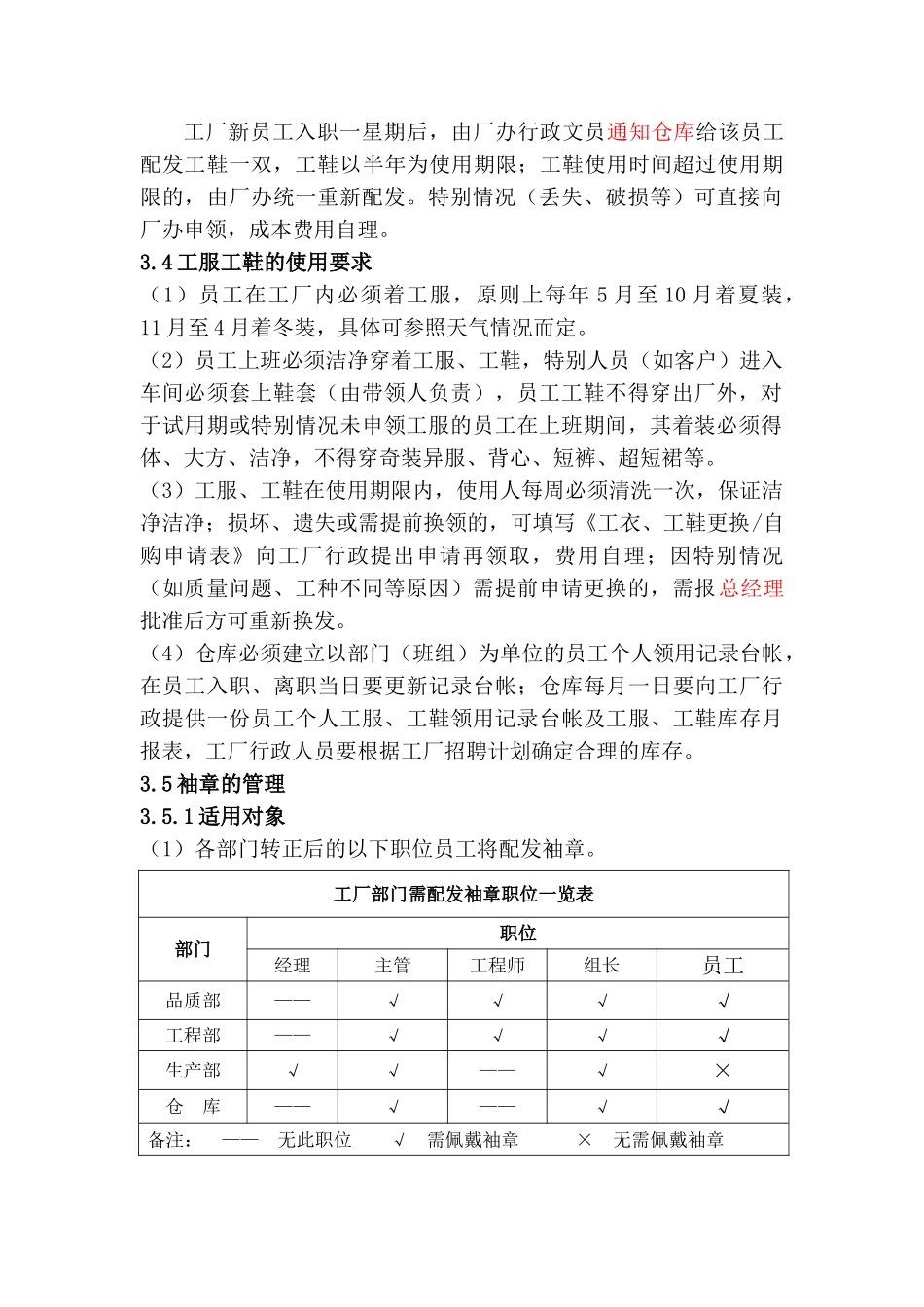 工厂着装配置管理规定_第2页