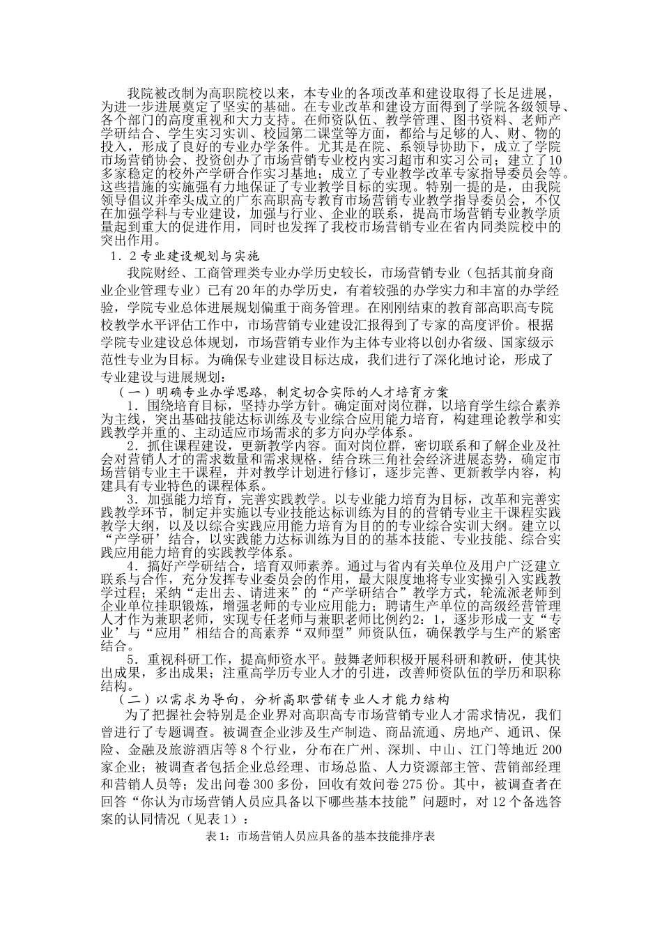 市场营销专业自评报告_第2页