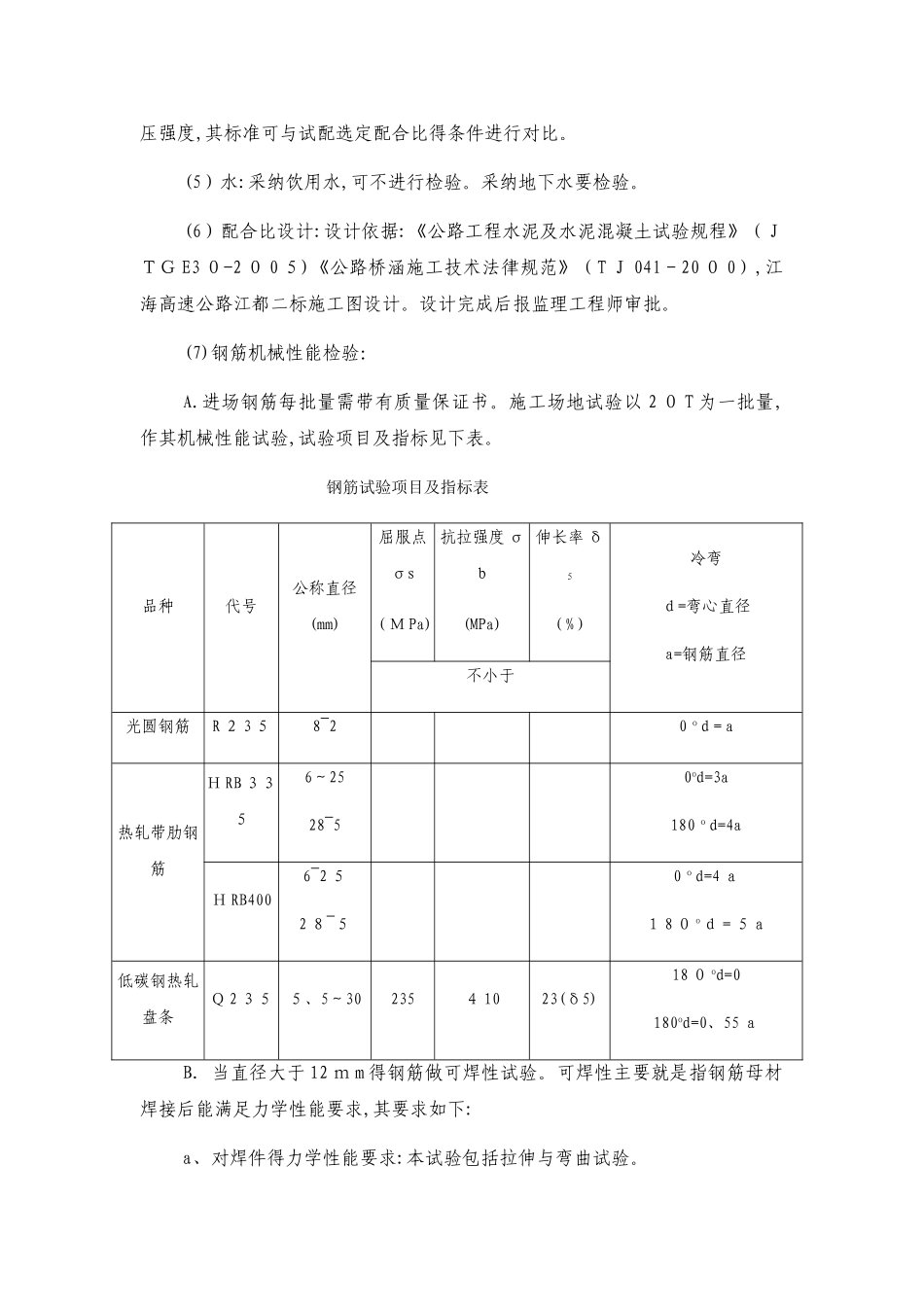 市政道路工程试验及检测方案_第2页