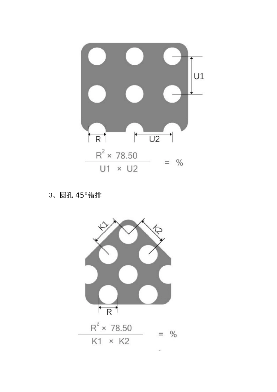 常用十种开孔率计算公式_第2页