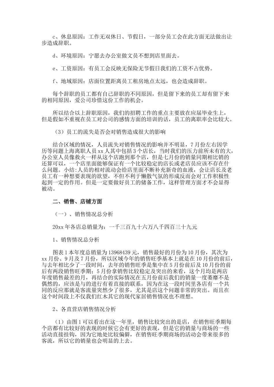 店长个人年终工作总结_第3页