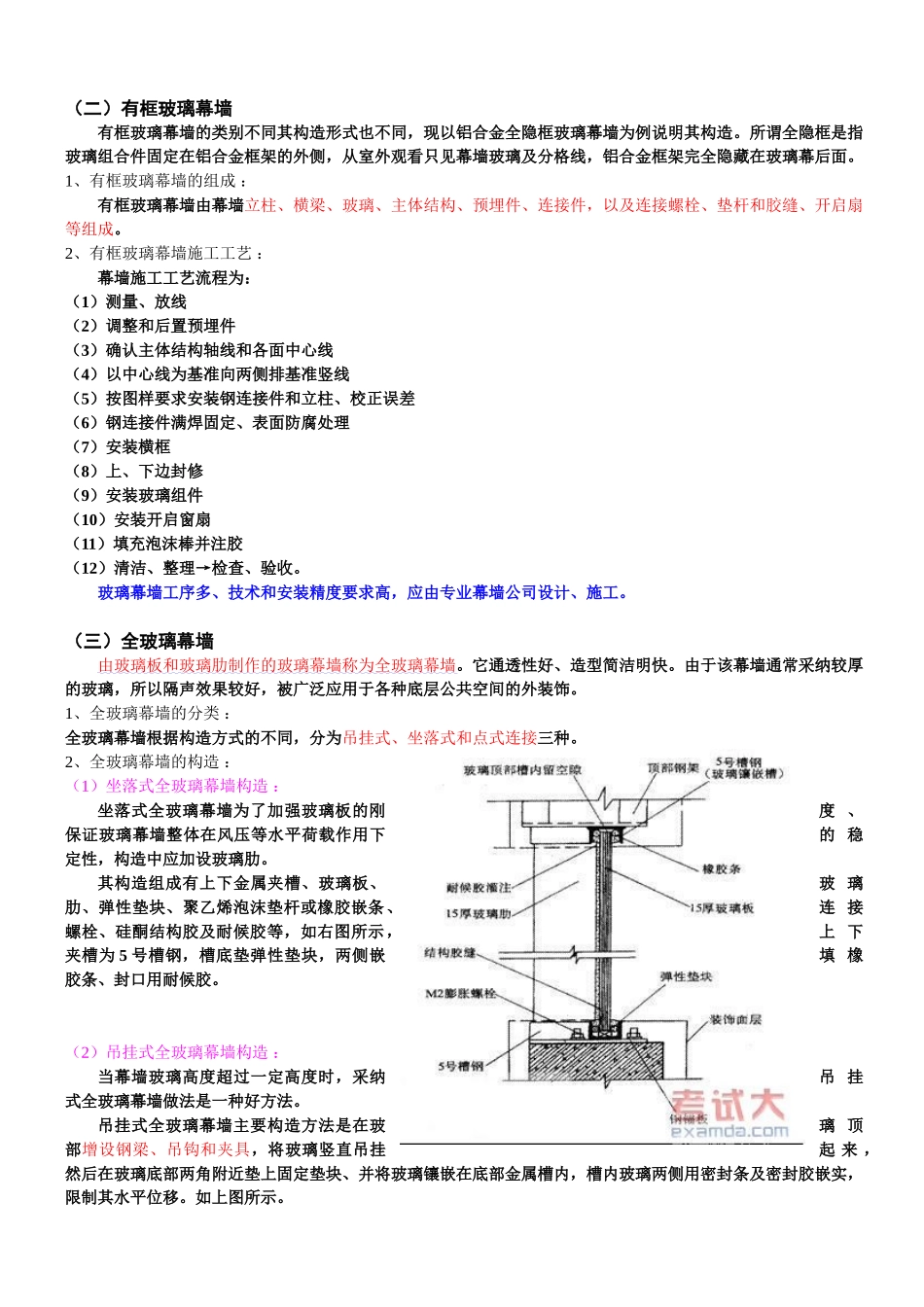 建筑幕墙工程分类及做法介绍_第2页