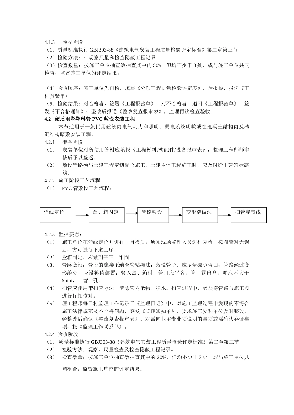 建筑电气照明安装工程监理细则_第3页
