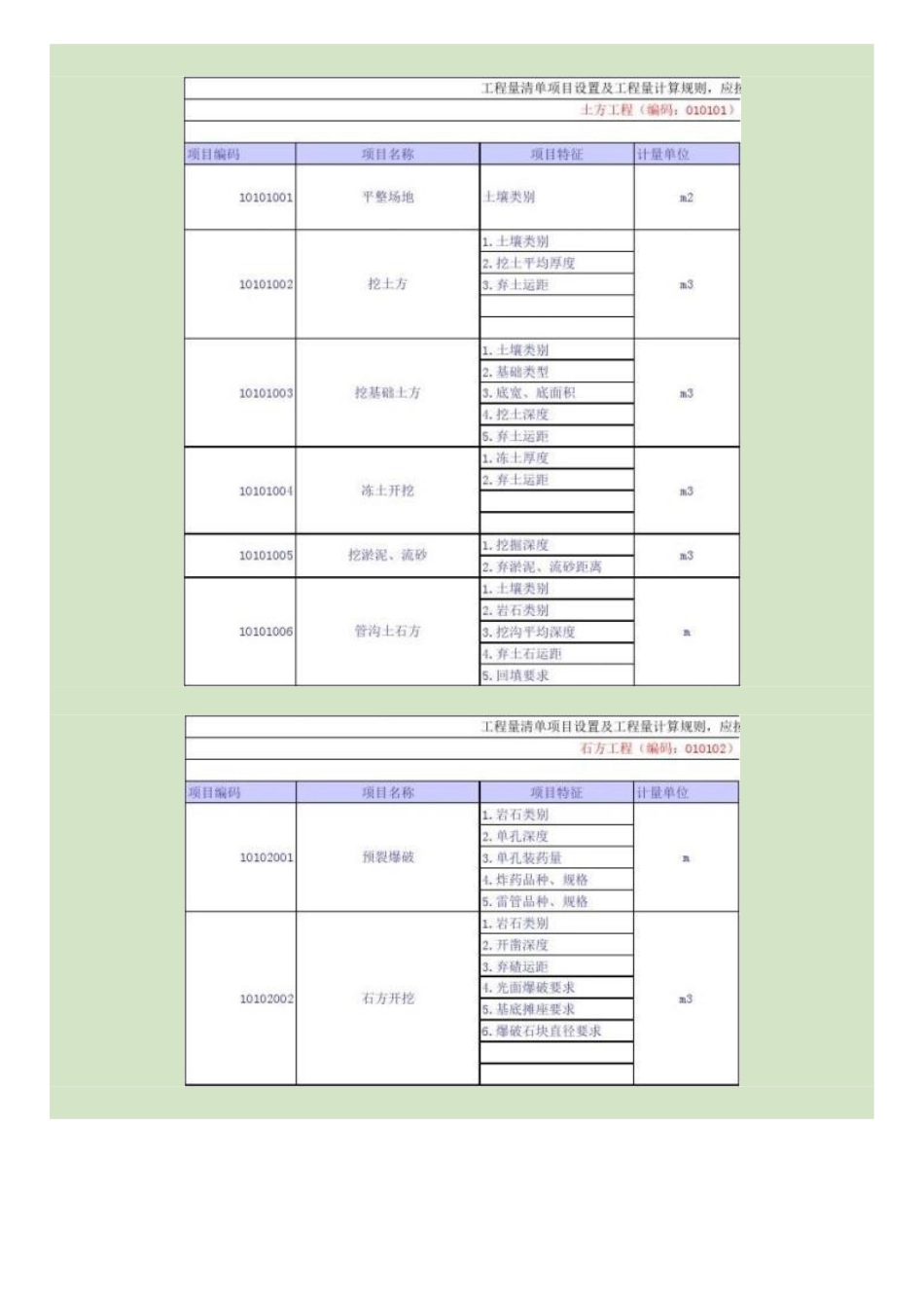 建设工程工程量清单计价规范excel版._第1页