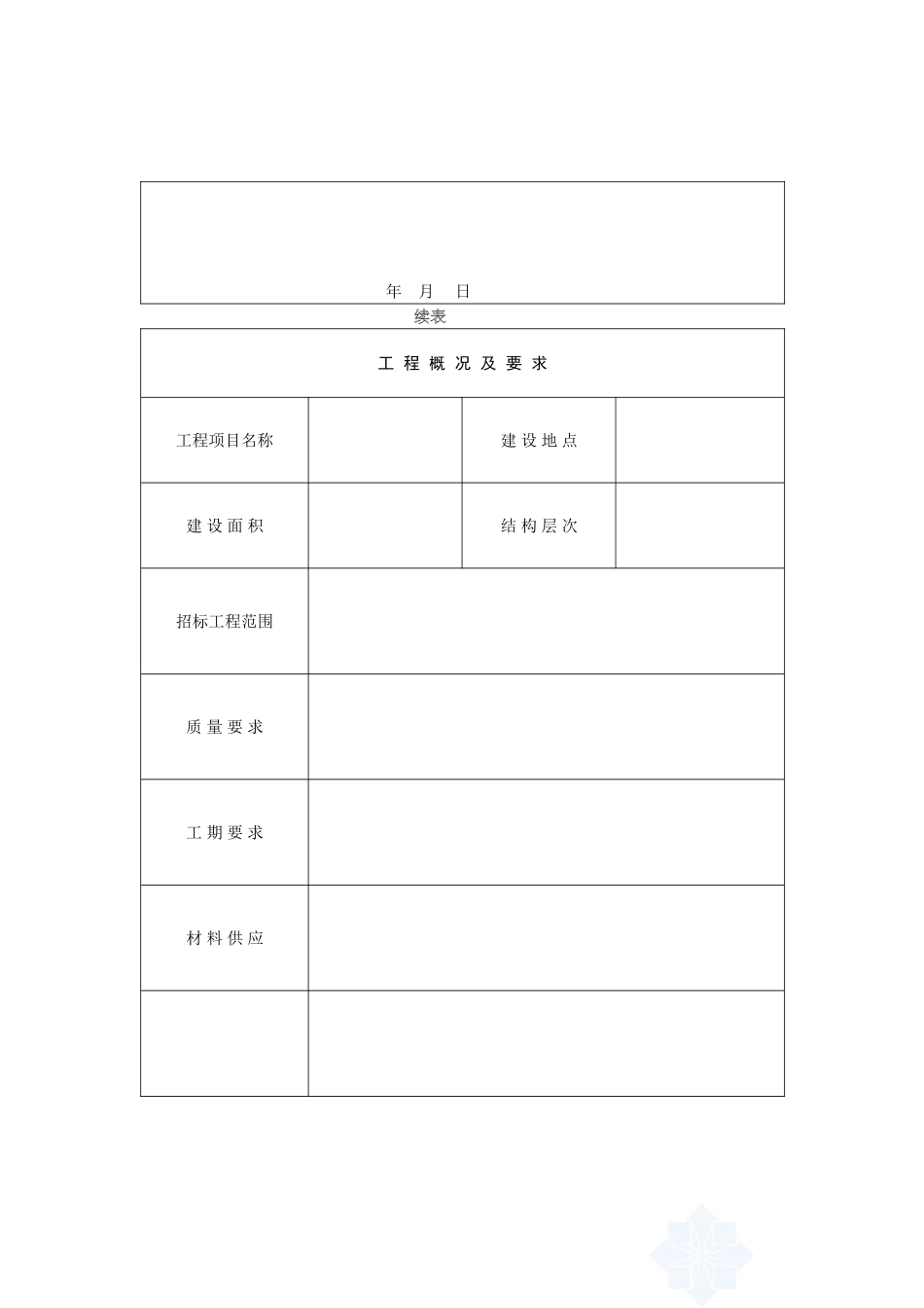 建设工程邀请招标征询书_第2页