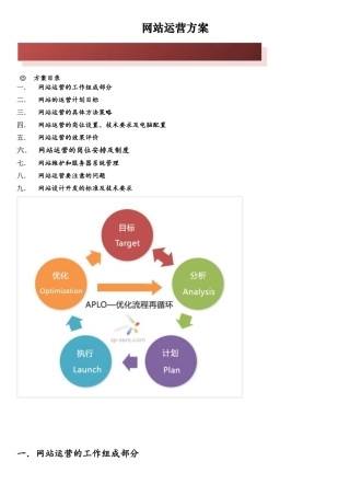 很强大的网站运营方案