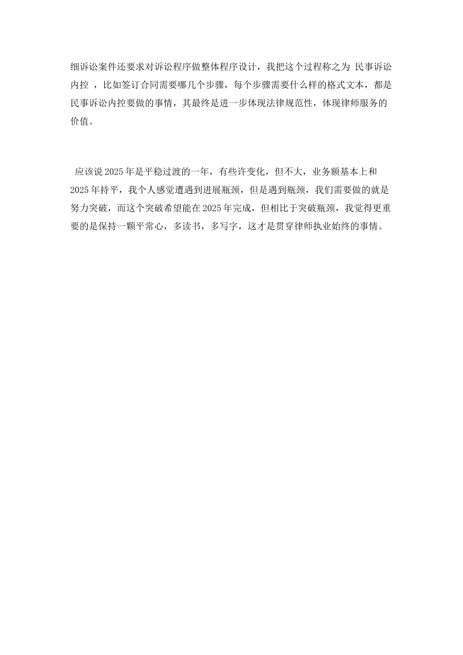 律师个人工作总结2025_第2页