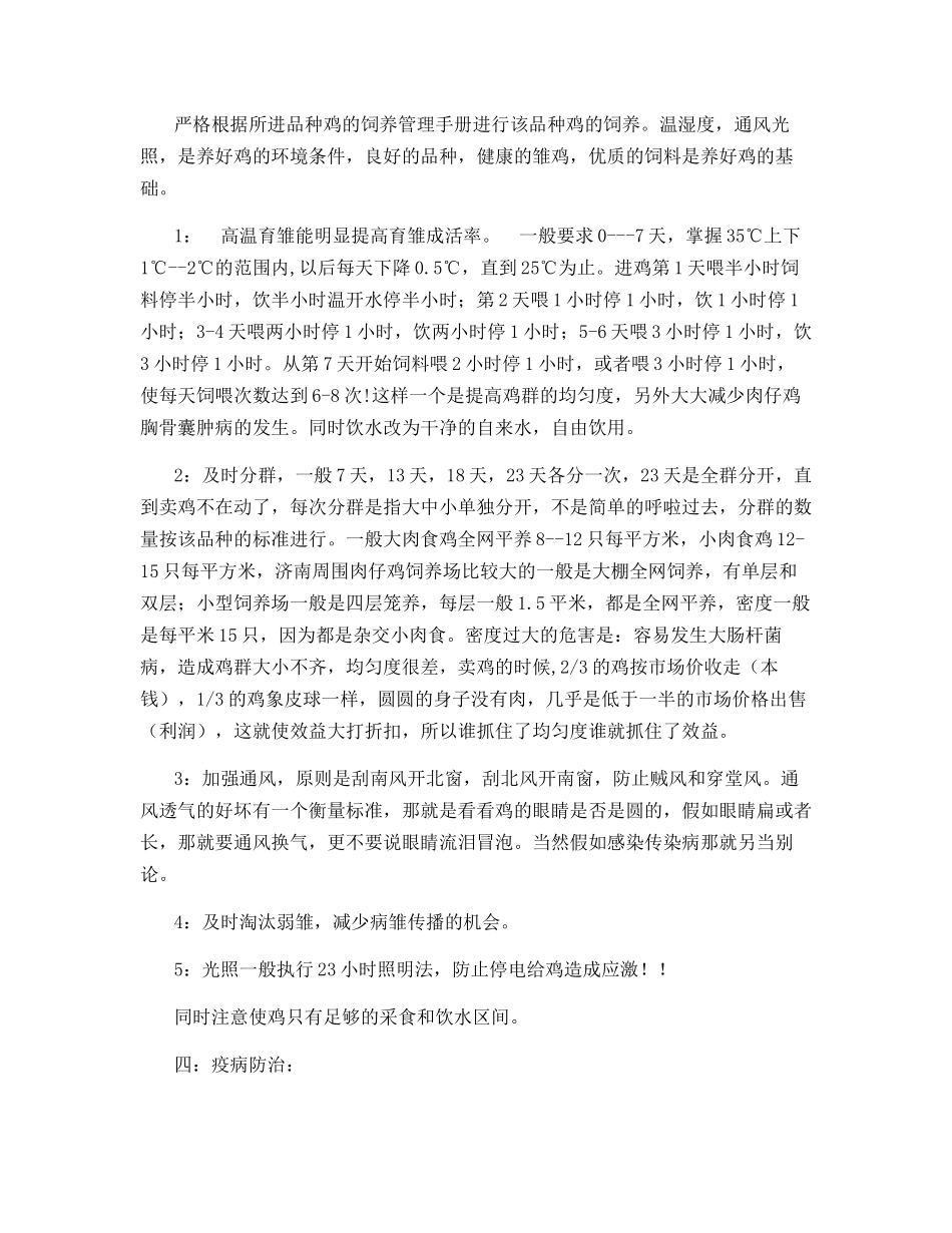 怎样才能养好肉仔鸡_第2页
