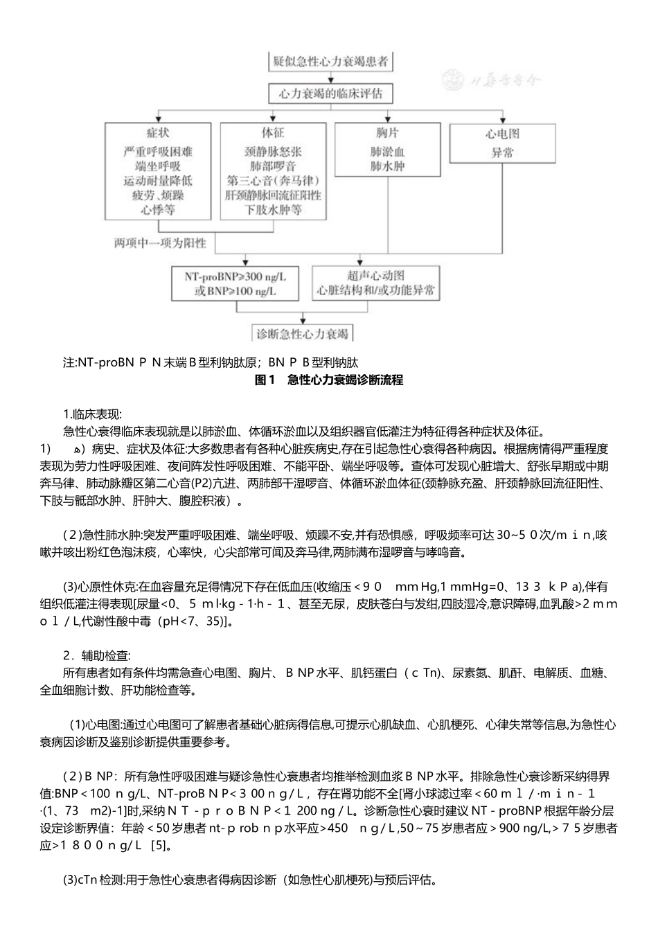 急性心力衰竭基层诊疗指南_第2页