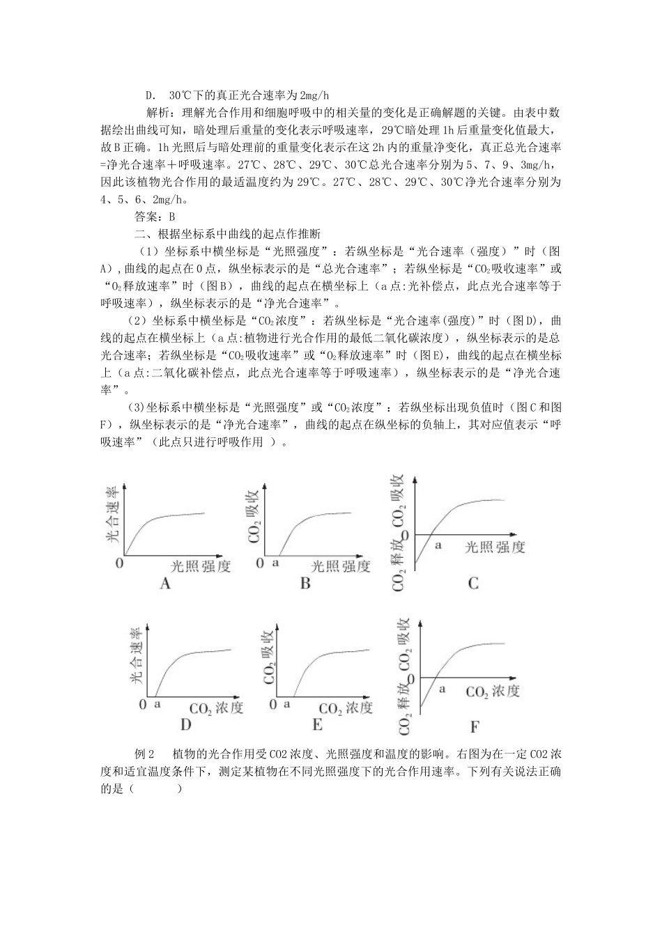 总光合作用强度和净光合作用强度区分_第2页