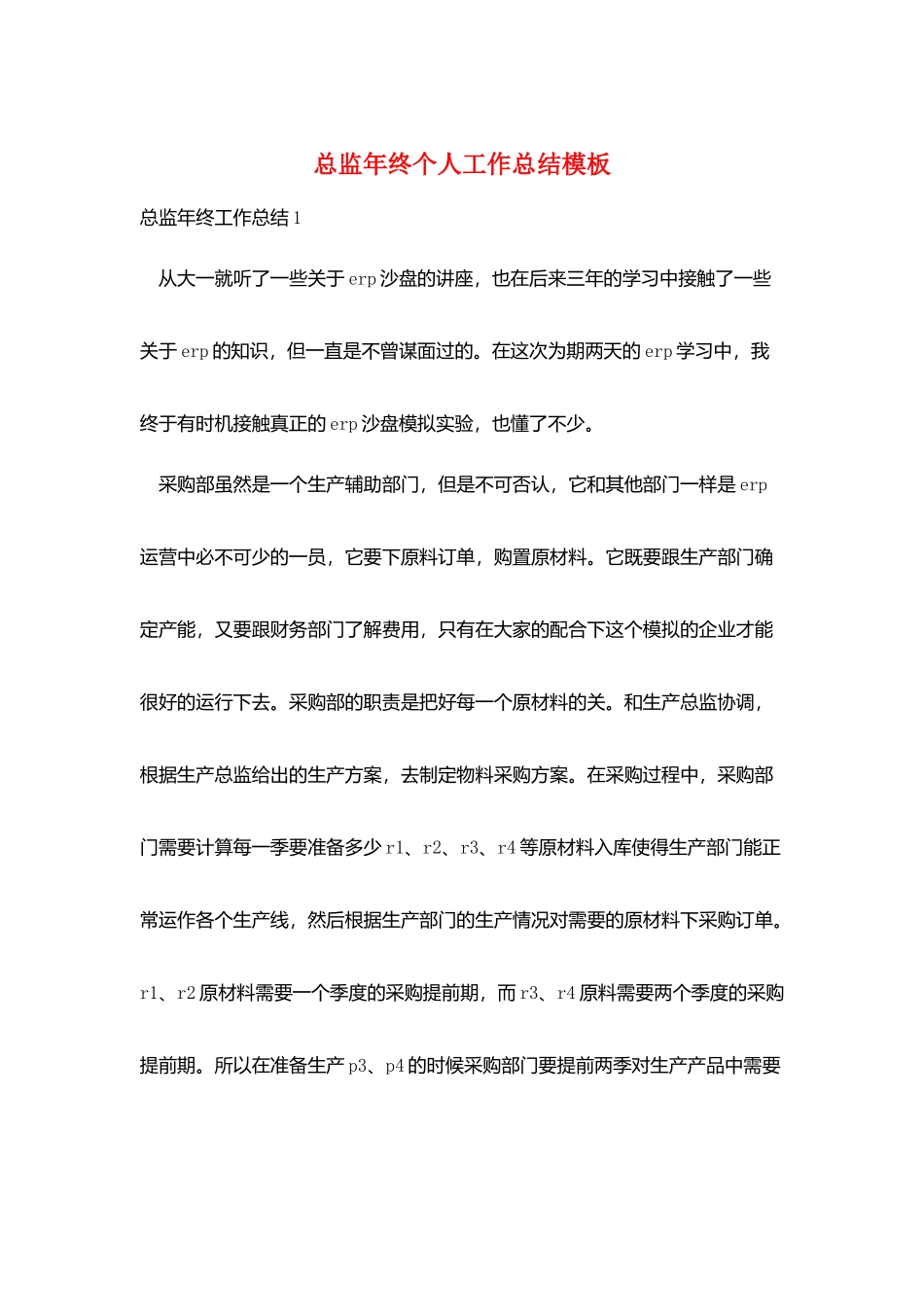 总监年终个人工作总结模板_第1页