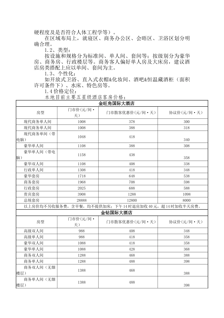 恒大集团五星级酒店经营策略_第2页