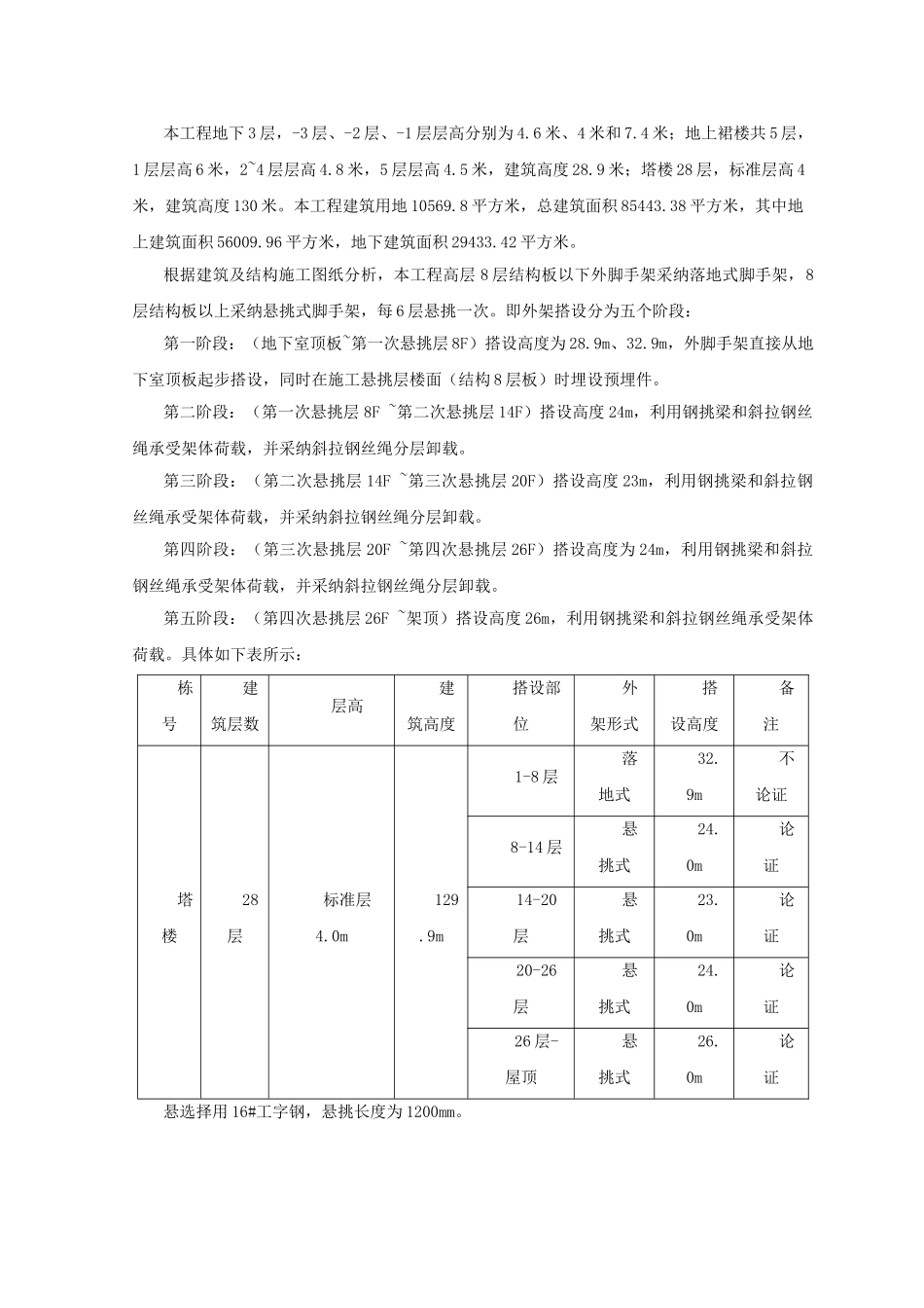 悬挑式脚手架监理细则_第3页