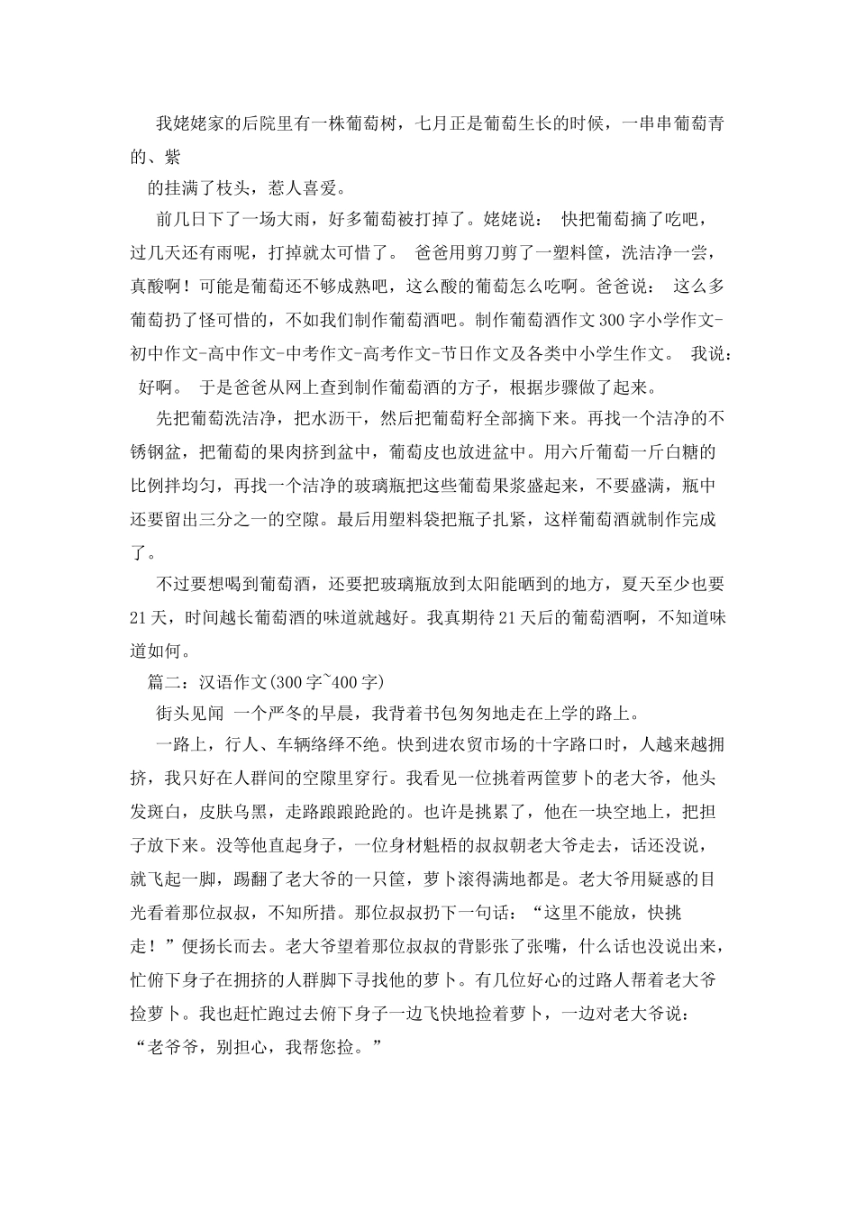 我的小制作作文300字_第3页
