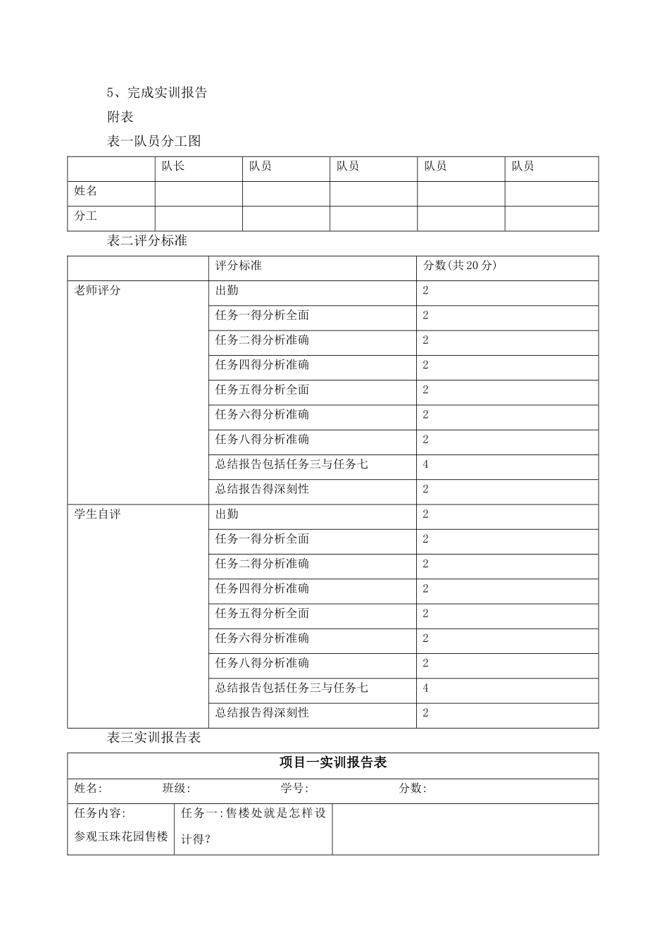 房地产经纪人实训指导书_第2页