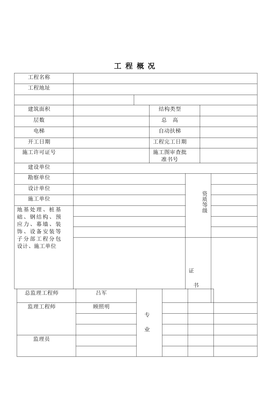 房屋建筑工程和市政基础设施工程单位质量评估报告_第2页
