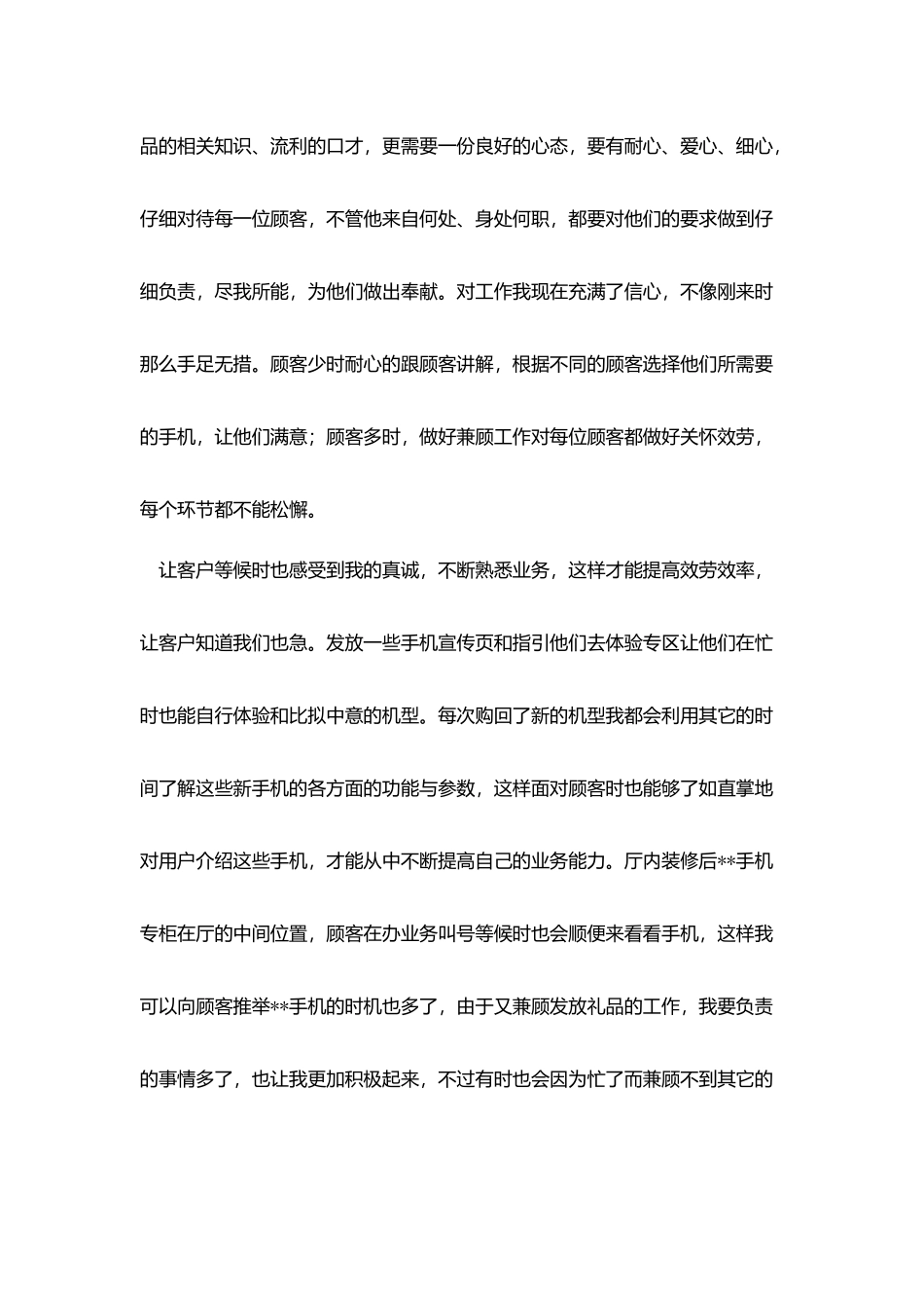 手机销售个人年终工作总结范文_第2页