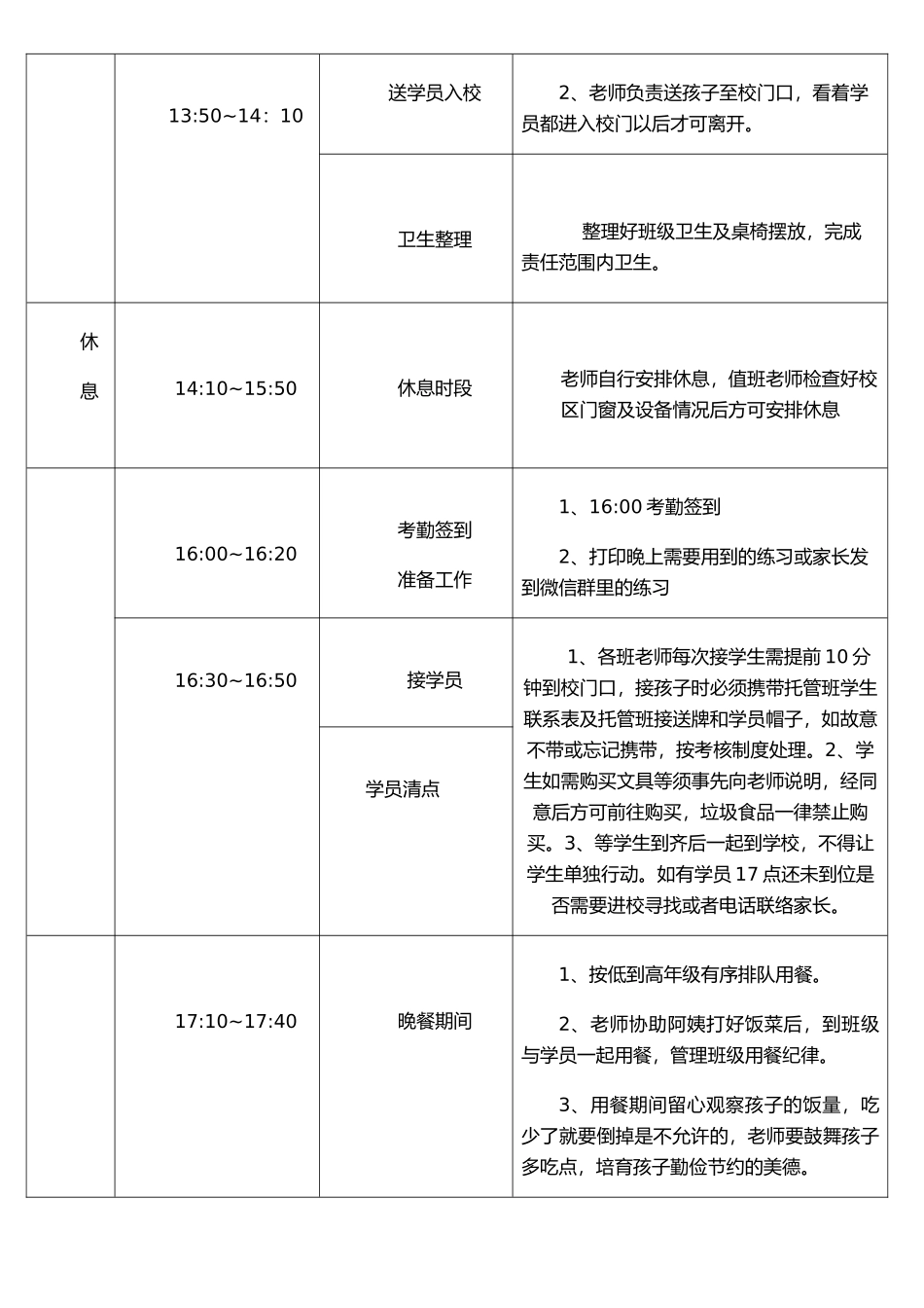 托管班每日工作流程_第3页