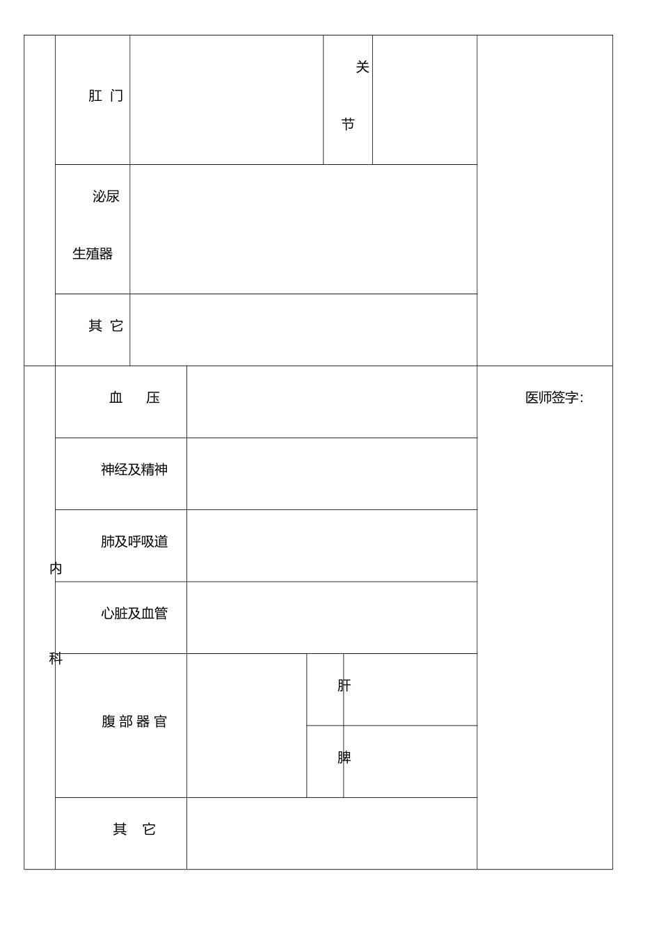 执业医师注册体检表_第2页
