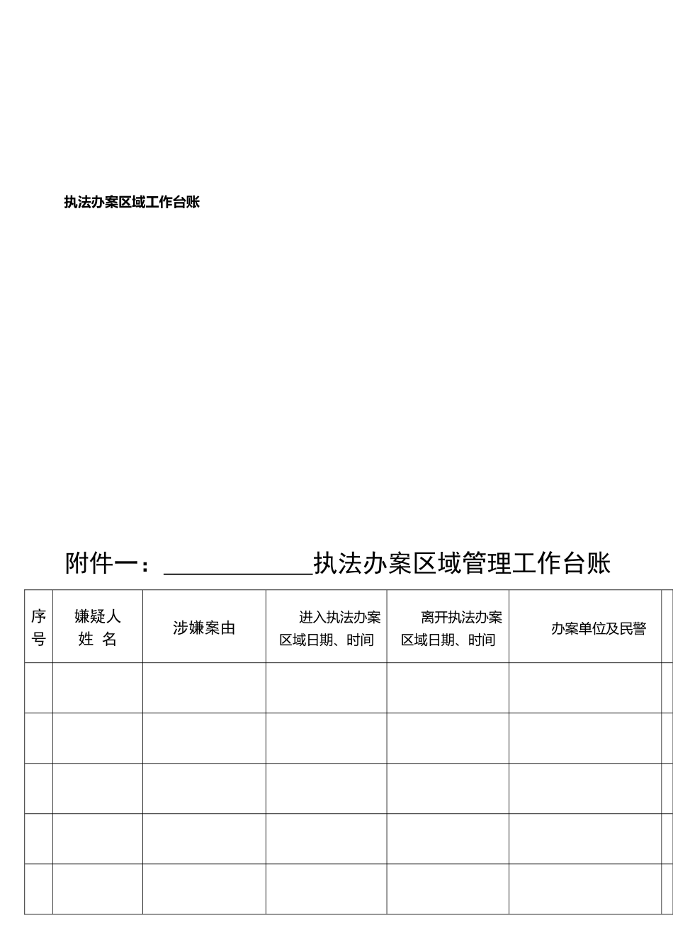 执法办案区域工作台账_第1页