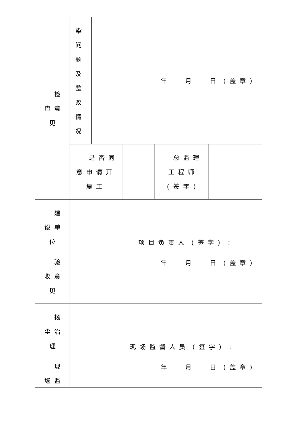 扬尘开复工及承诺书_第2页