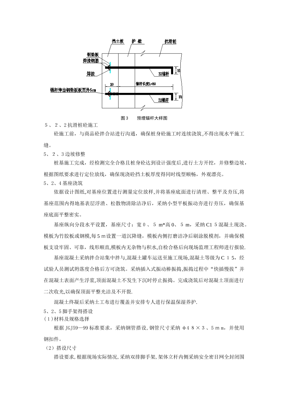 抗滑桩挡土板施工工艺工法_第3页