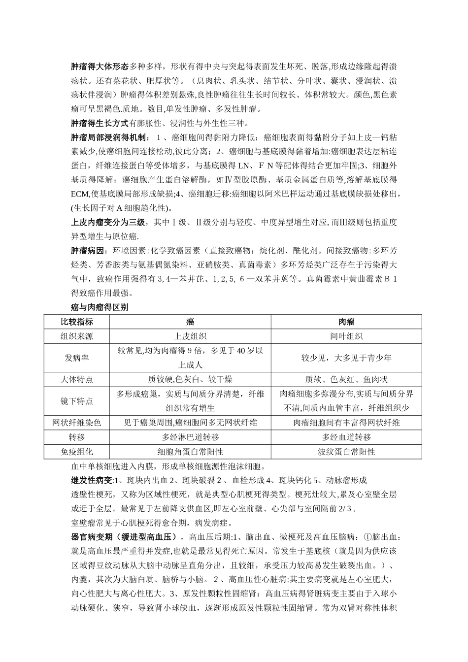 护理专业病理生理学复习重点_第3页