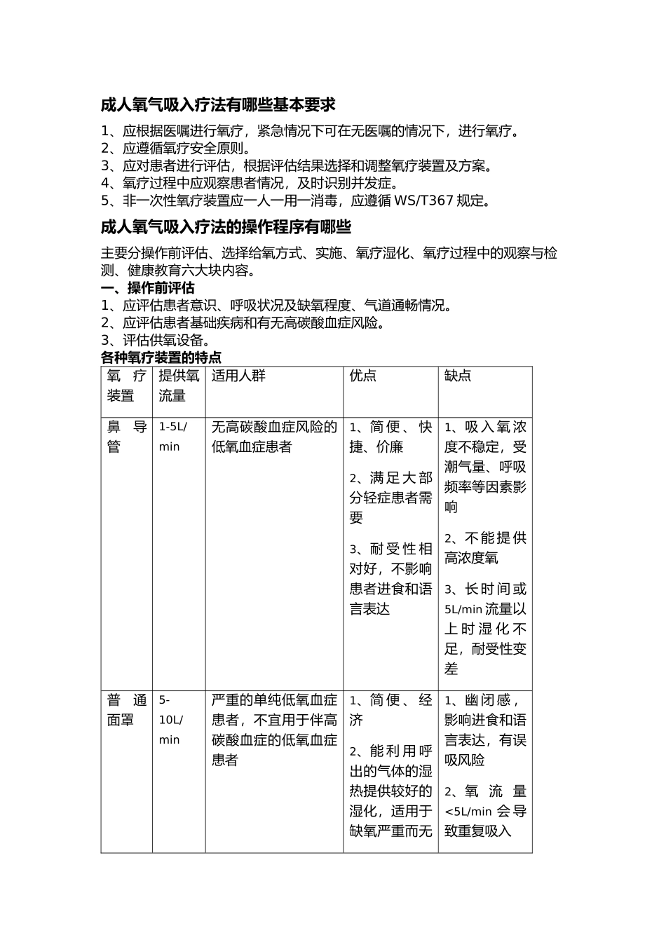 护理团体标准解读：成人氧气吸入疗法的护理_第3页