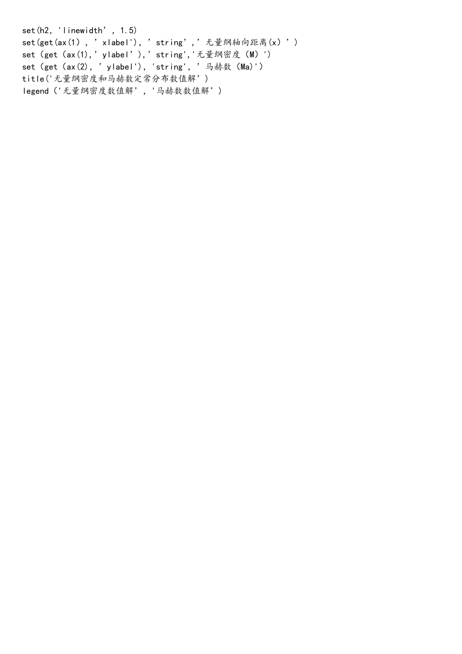 拟一维喷管流动的数值解法代码_第3页