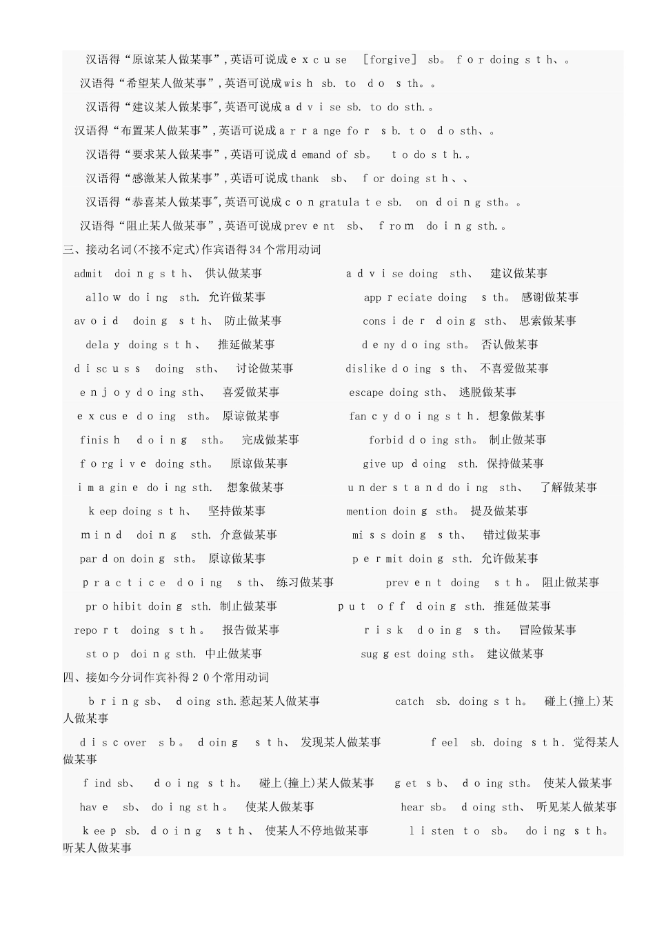 接不定式作宾语的常用动词_第3页