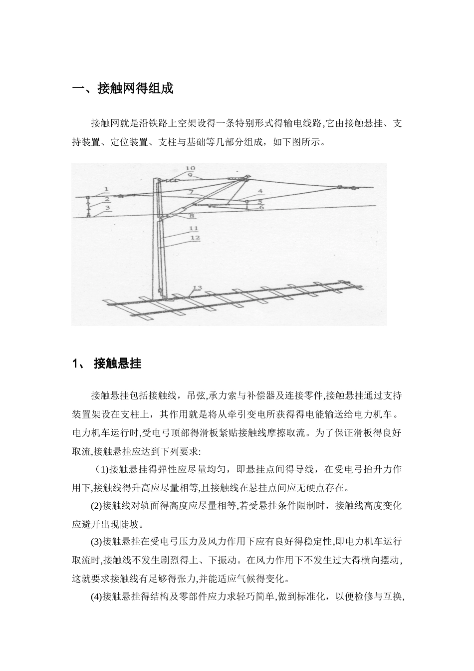 接触网基础知识总结_第1页
