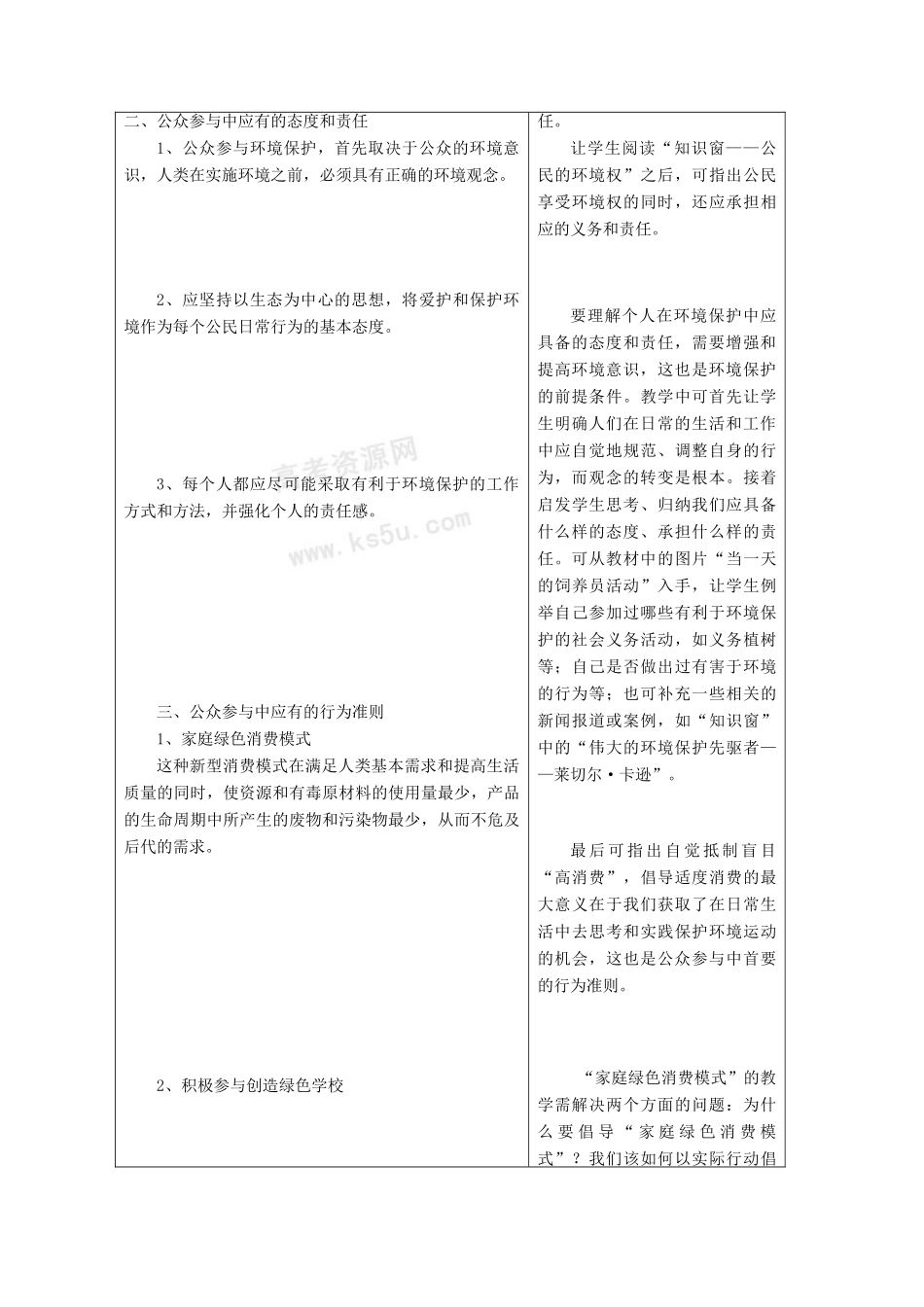 高中地理：4.3《公众参与》学案（鲁教版选修6）_第2页