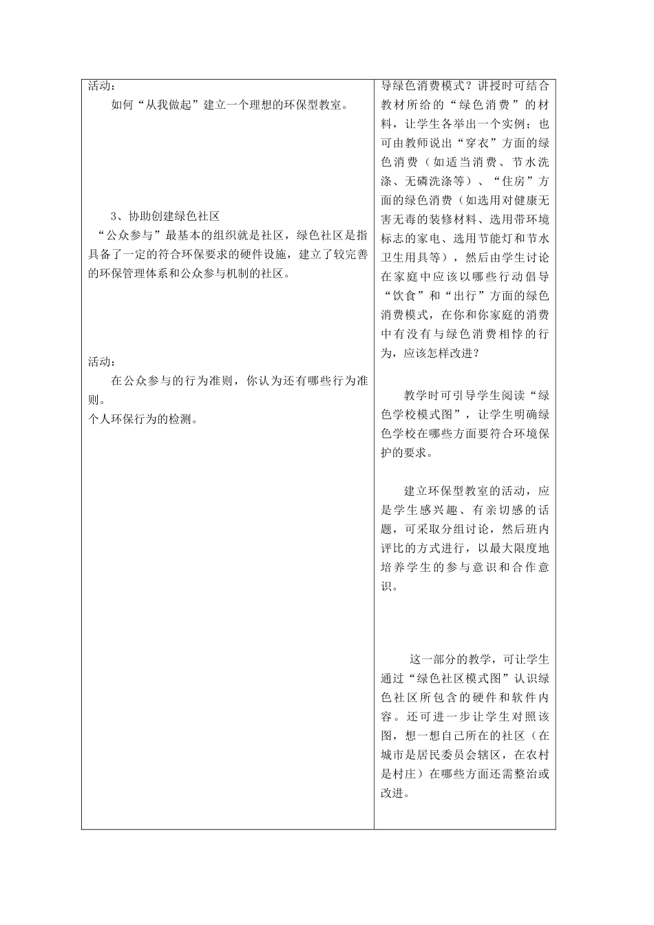 高中地理：4.3《公众参与》学案（鲁教版选修6）_第3页