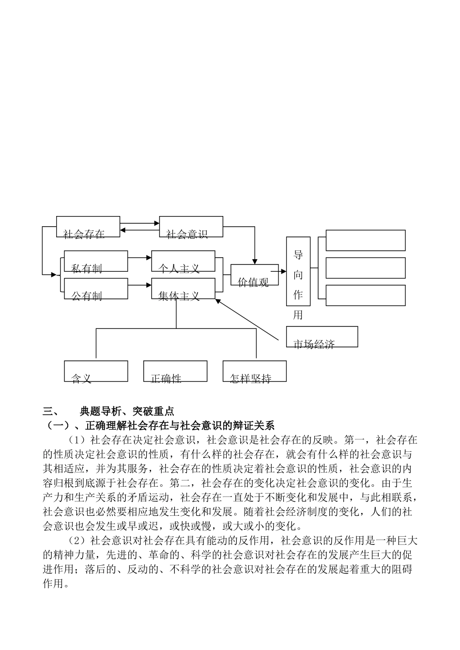 高考政治总复习《坚持正确的价值取向》教学案_第2页