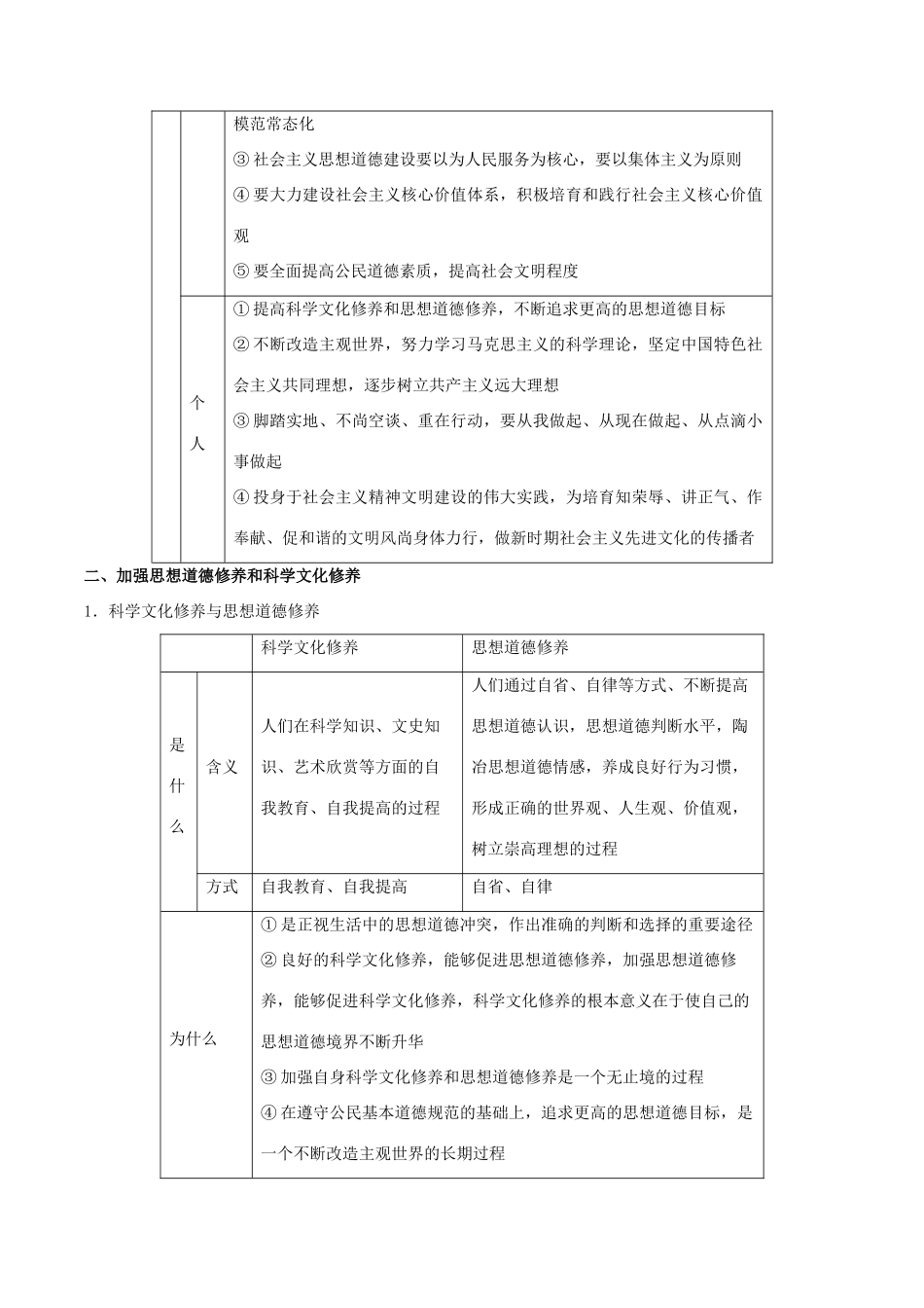 高考政治一轮复习 专题30 文化发展的中心环节（教学案）-人教版高三全册政治教学案_第3页